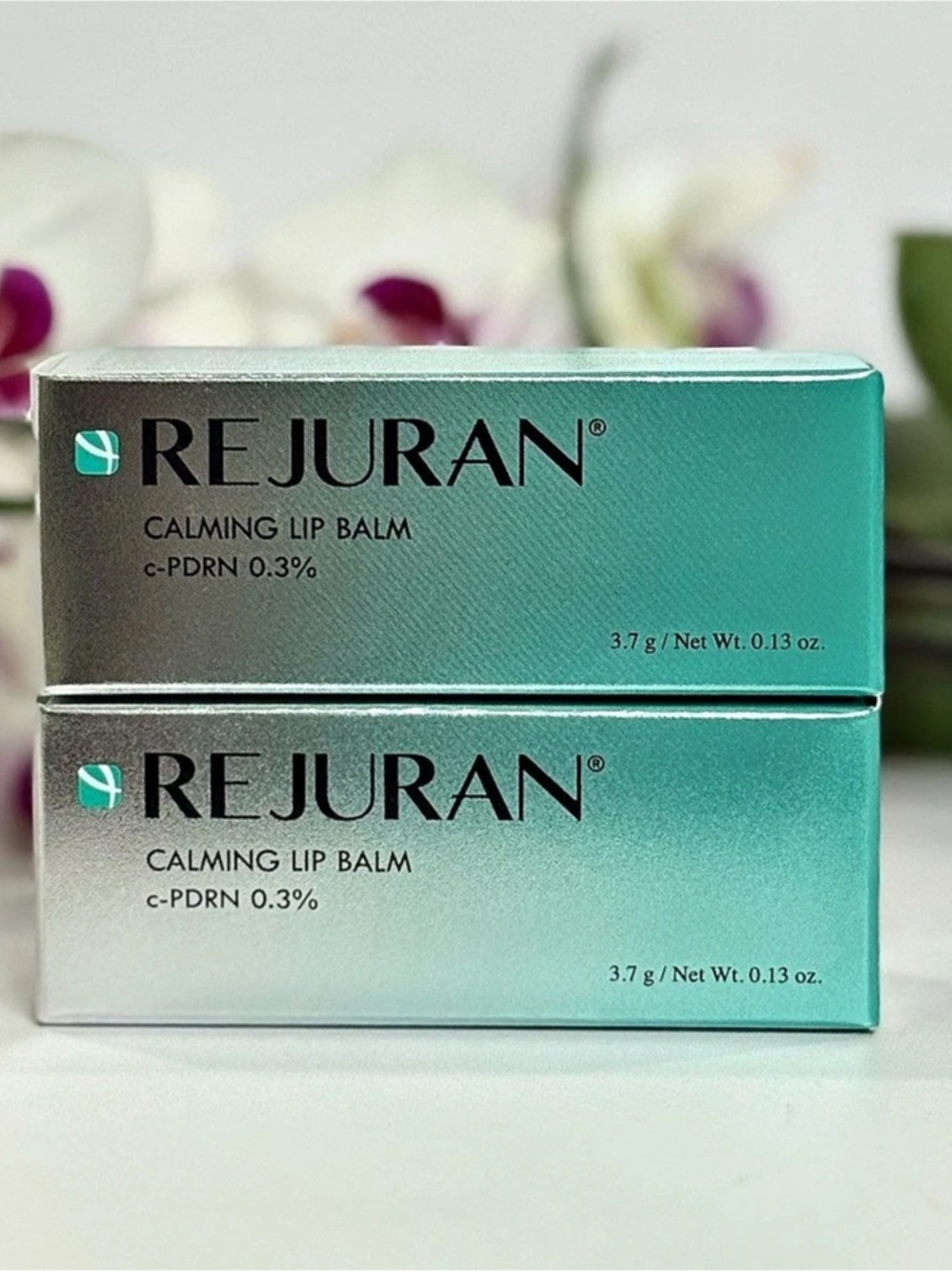 REJURAN Calming Lip Balm c-PDRN 0.3% x2 Duo NEW Factory Sealed
